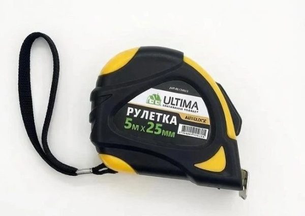 Строительная рулетка Ultima AutoLock 5 м × 25 мм