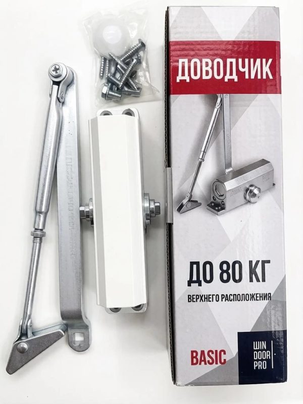 Доводчик дверной Basic Win Door Pro. 